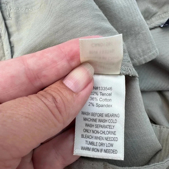 Ecru Women's Khaki Shorts - Picture 3 of 10